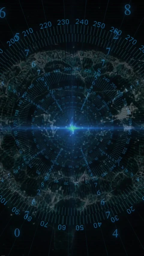 Blue spot of light and data processing over human brain and digital wave against 動画素材 342642087