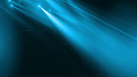 Blue spot light stage loop animation Stock Footage 182708734