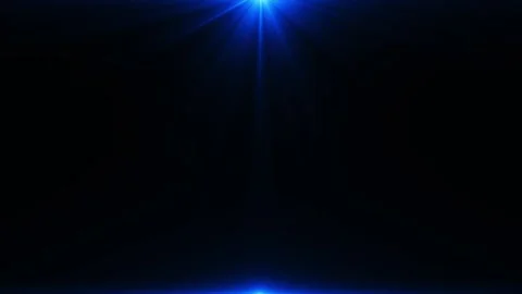 Blue Spotlight Horizon Video stock 320276988