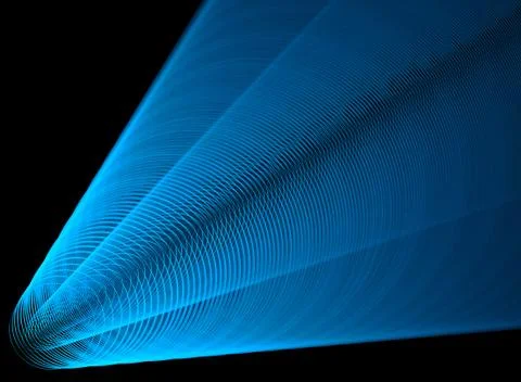 Blue spotlight Stock Illustration