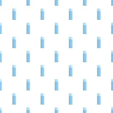 Blue spray bottle repeating pattern for packaging design Stock Illustration