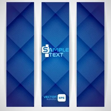Blue Square Abstract Background Blue Square Abstract Background. Vector Il... Stock Photos