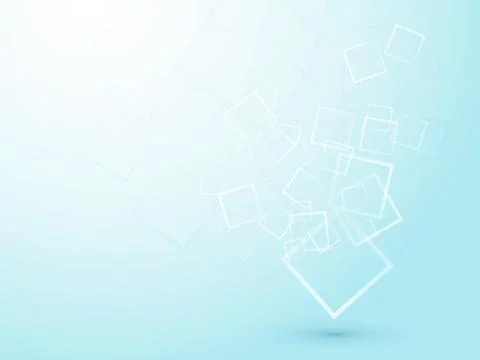 Blue square background Stock Illustration