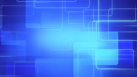 Blue square blocks animation background Stock Footage 88958287