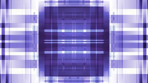 Blue Square Check Grid Lines Stripes Light Abstract Plaid Pattern Stock Footage 153399769