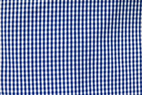 Blue square fabric pattern 스톡 사진
