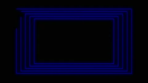 Blue Square Stock Footage 139832302