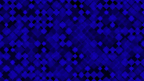 Blue square graphic elements in random motion Stock Footage 134246278