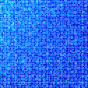 Blue square mosaic vector background design Stock Illustration