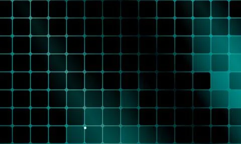 Blue square pattern geometrical abstract mosaic dark background. gradient color. Stock Illustration