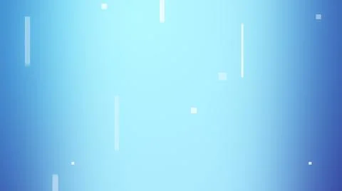 Blue Square Simple Moving in Horizontal Background Illustrazione stock