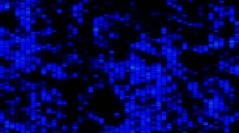 Blue square videogame Background Stock Footage 45575743