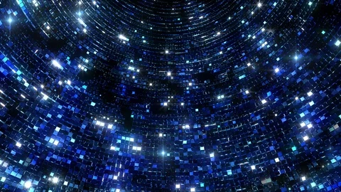 Blue Squares Background Видео 102433028