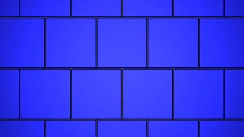 Blue squares illustration Stock Illustration