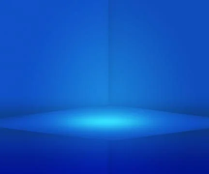 Blue stage backdrop Stock Illustration