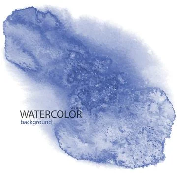 Blue stains Stock Illustration