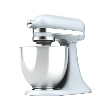 Blue stand mixer Illustrazione stock