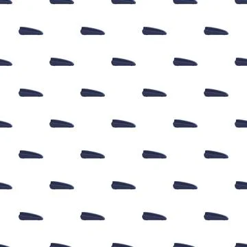 Blue stapler pattern on white background for design Stock Illustration