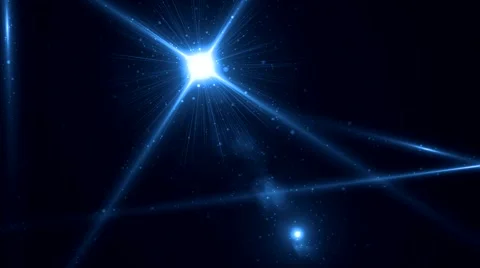 Blue star animation. Stock Footage 52097836