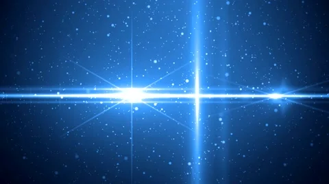 Blue star animation. Stock Footage 52098312
