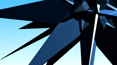 Blue star background  Stock Footage 529663