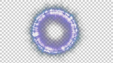 Blue Star Gate Ring Loop Stock Footage 49955225