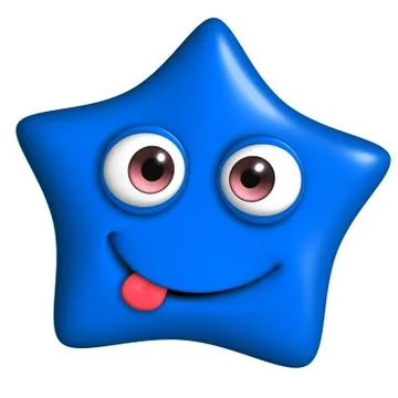 Blue star 스톡 일러스트