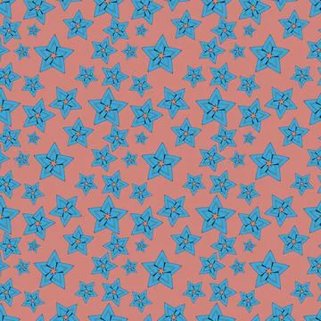 Blue Star Stock Illustration