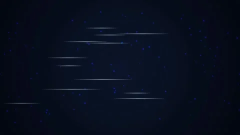 Blue star particles drifting seamless loop motion background Stock Footage 345075719