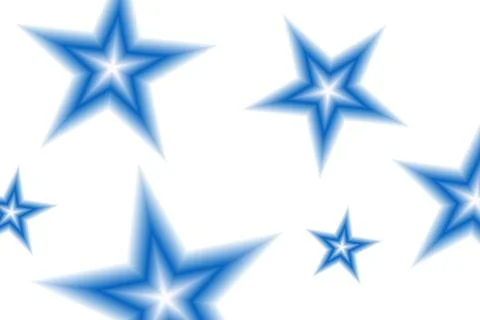 Blue Star Pattern Background Abstract Geometric Design Ilustración de archivo