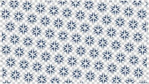 Blue Star Pattern Seamless Decorative Background 스톡 일러스트