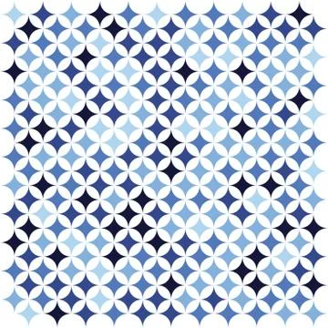 Blue star texture Stock Illustration