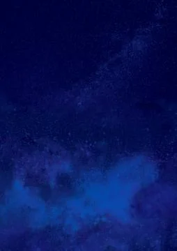 Blue Starry Christmas Background Stock Illustration
