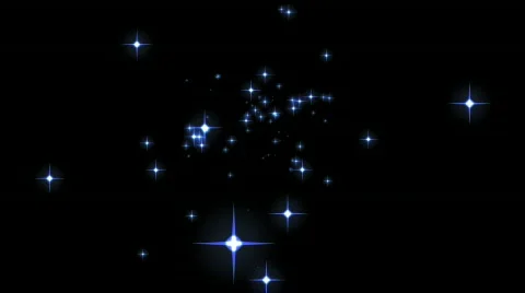 Blue Stars. Alpha 스톡 동영상 875487