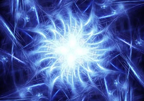Blue stars Illustrazione stock