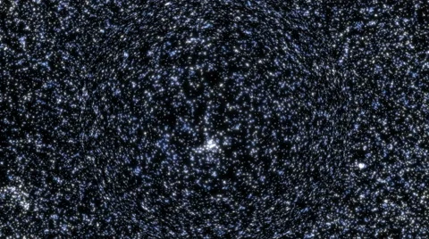 Blue stars scatter Stock Footage 68936357