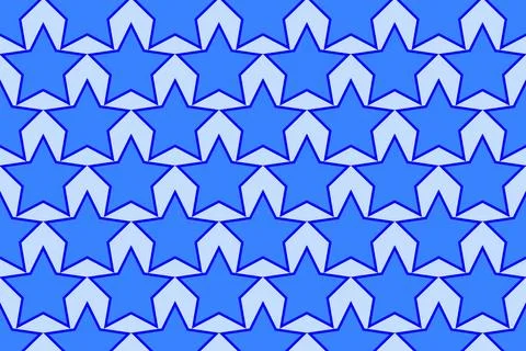 Blue Stars Texture Background Illustrazione stock