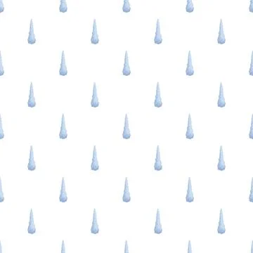 Blue steam plume seamless repeating pattern background Stockillustratie