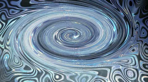 Blue Steele Pattern Swirl Stock Footage 11341649