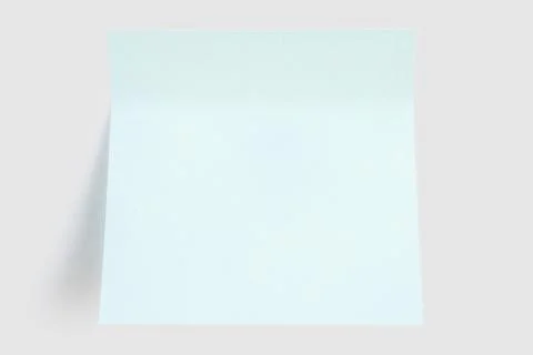 Blue sticker on white background Stock-Fotos