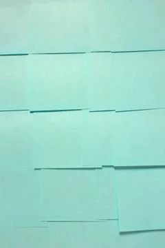 Blue Sticky notes background Stock Photos