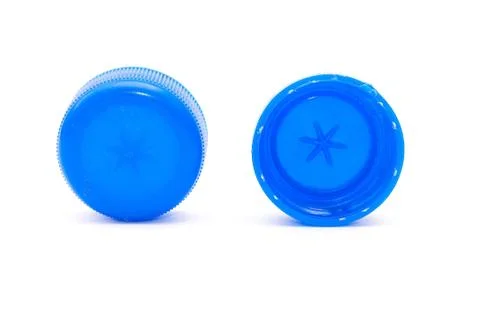 Blue stoppers Stock Photos