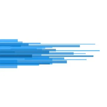 Blue Straight Lines Abstract on Light Background. Vector Stock Illustration