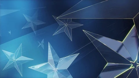 Blue Stras Background Loop Stock Footage 69754542