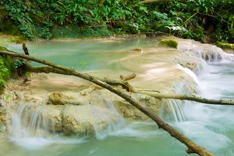 Blue stream 2 Stock Photos