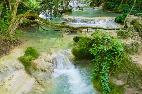 Blue stream 3 Stock Photos