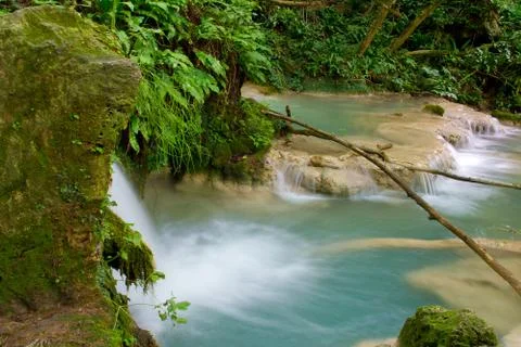 Blue stream Stock Photos