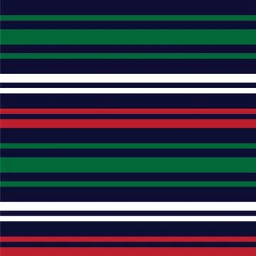 Blue Stripe seamless pattern background in horizontal style Illustrazione stock