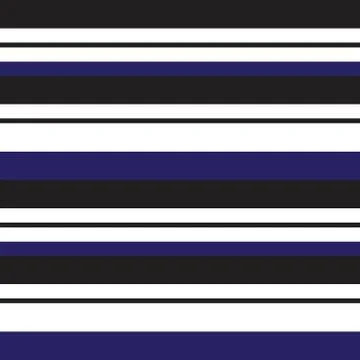 Blue Stripe seamless pattern background in horizontal style Stockillustratie