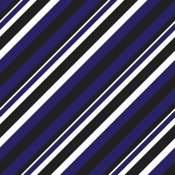 Blue Stripe seamless pattern background in diagonal style Illustrazione stock